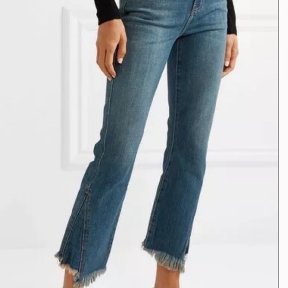 Current/Elliott Denim - CURRENT ELLIOT The Fan Kick Jeans sz 32 lightly worn